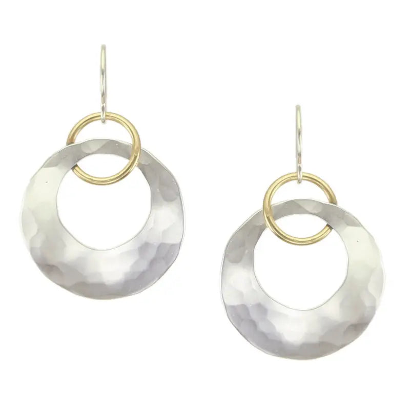 Interlocking Wire Earrings by Marjorie Baer: a chic way to dangle your love for sustainable jewelry, perfect for those who believe in fashion that doesn't take itself too seriously!
