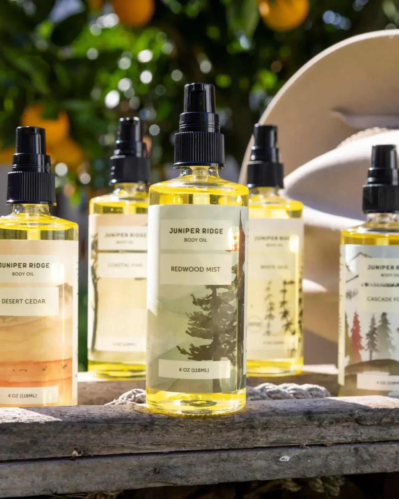 Body Oil Redwood Mist