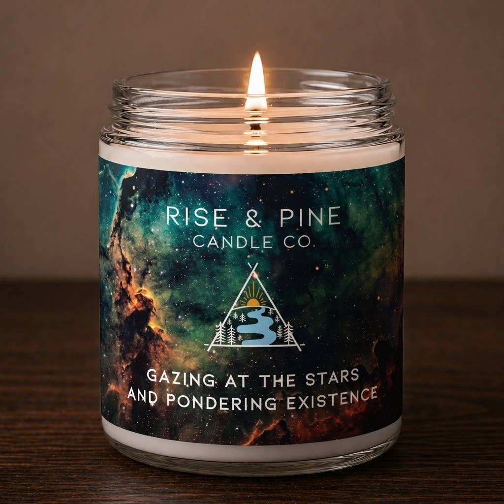 Ozone, Sea Salt, Musk Soy Wax Candle - 9oz