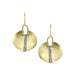 Wire-Wrapped Oval Earrings by Marjorie Baer, handcrafted jewelry made in California