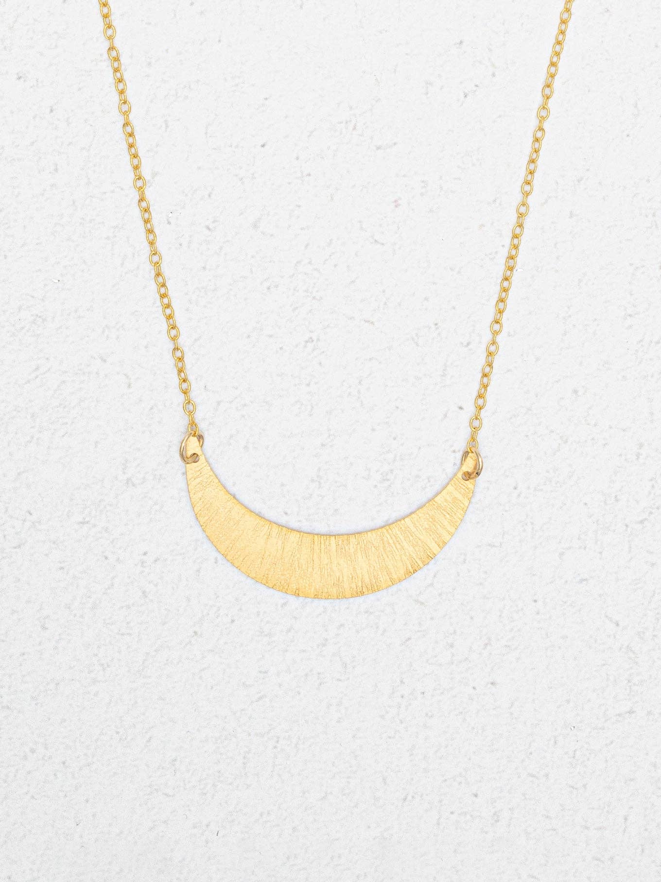 Luna Crescent Necklace