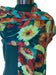 Plenty of Poppies silk scarf by Nina J, limited-edition wearable art inspired by nature