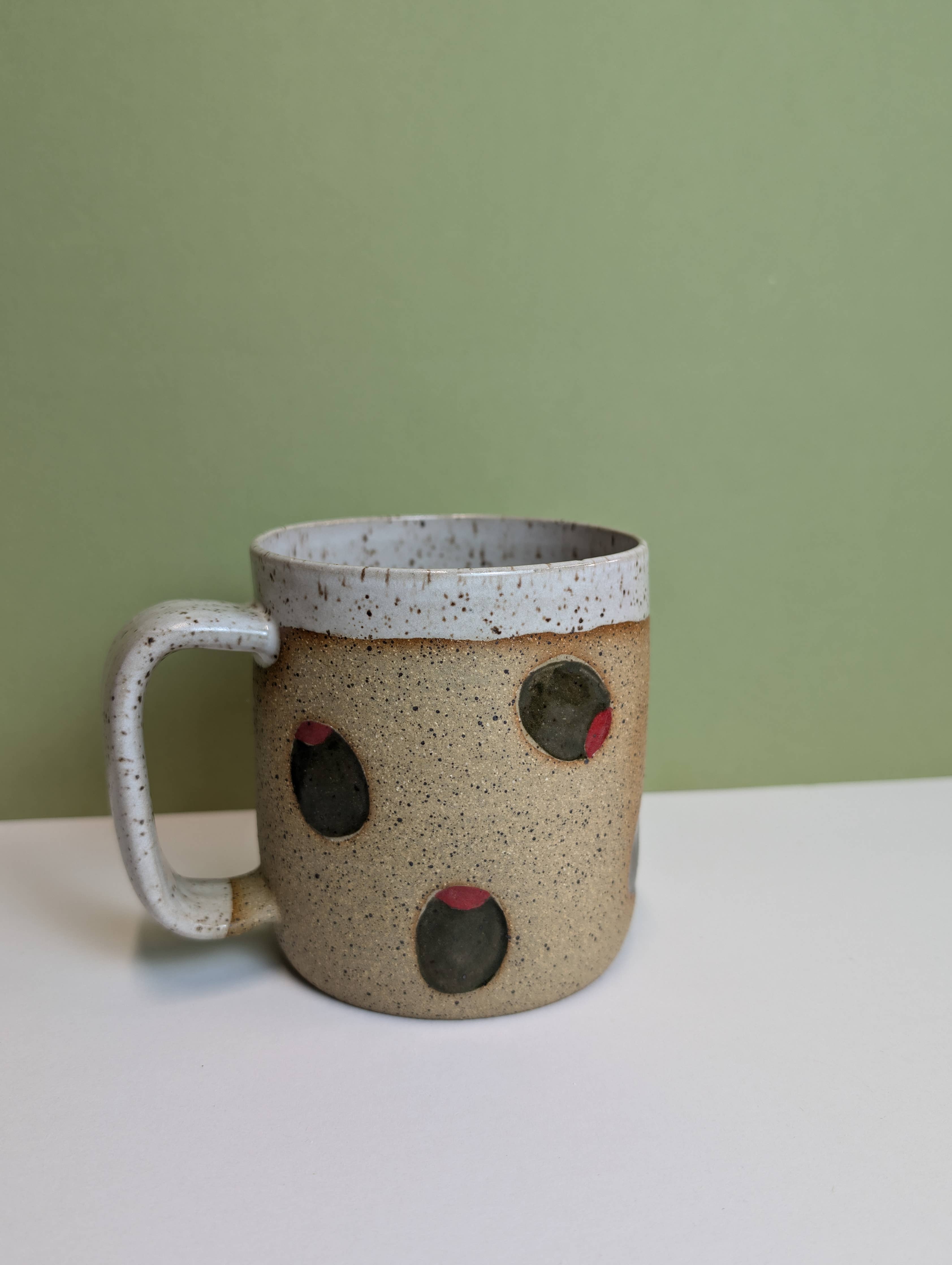 Olive Ceramic Mug