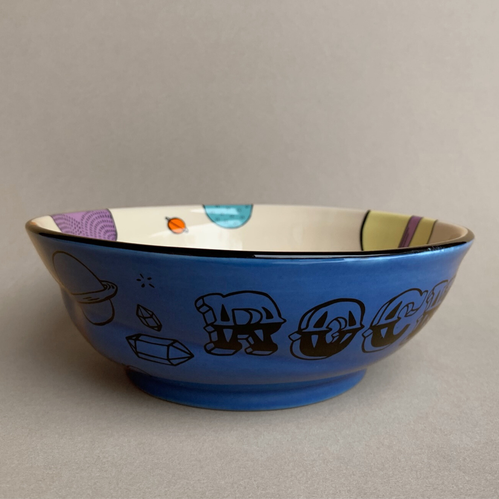 Rocket Chicken - Ceramic Noodle Bowl