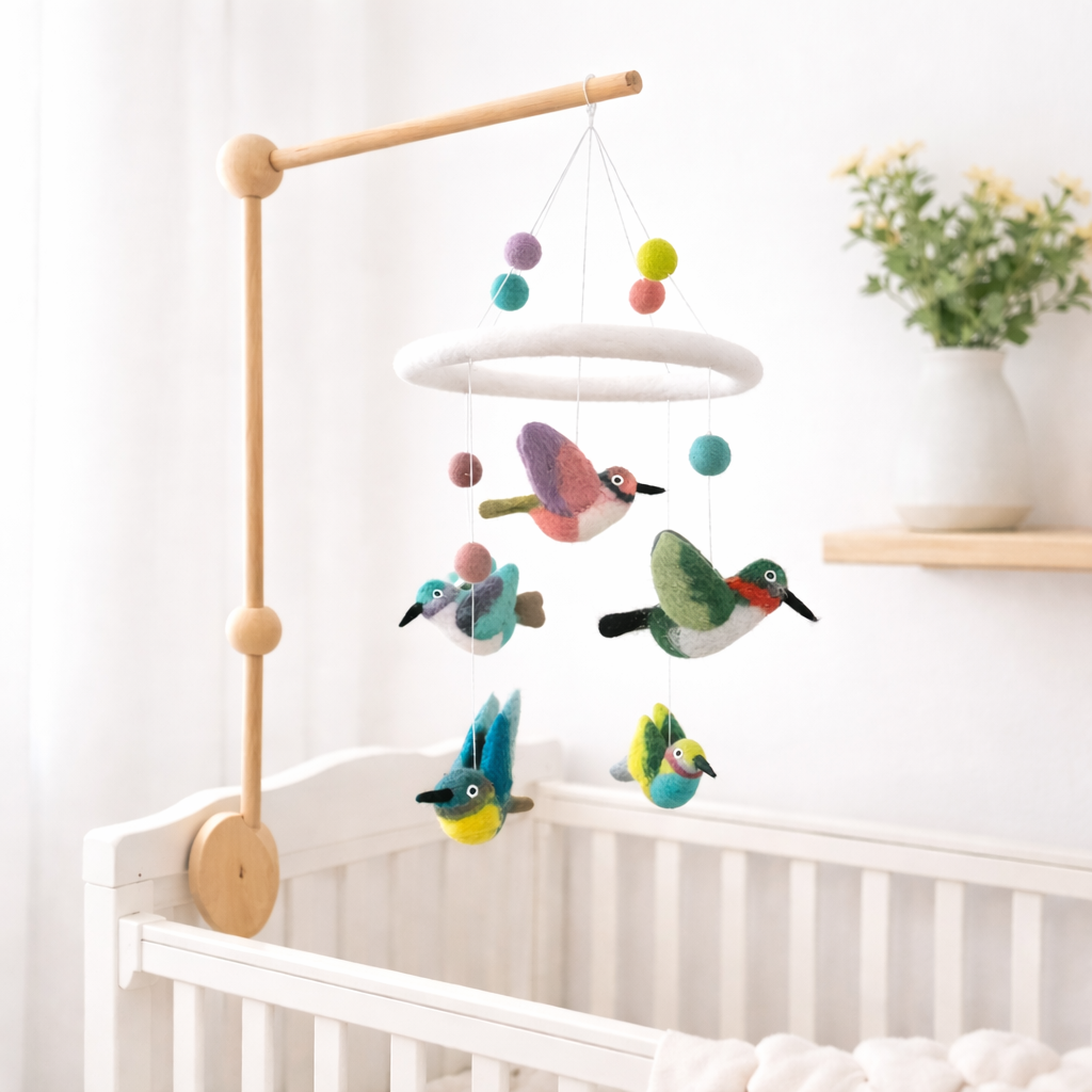 Hummingbird Baby Mobile