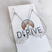 Stylish Herkimer Diamond Teardrop Earrings hanging elegantly, ready to make your outfit shine brighter than your ex's excuses.