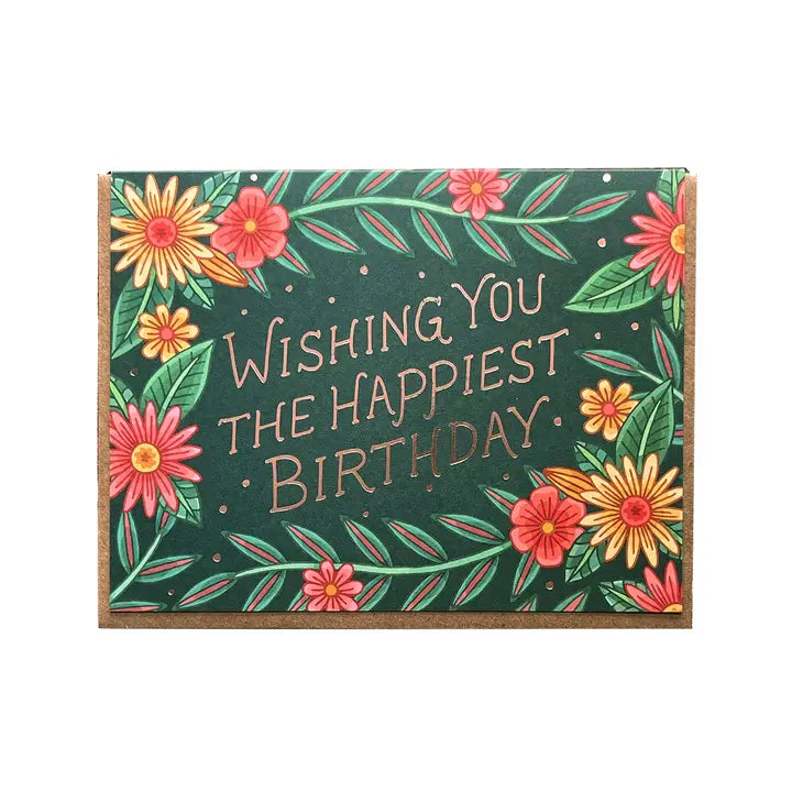 Wishing you the happiest birthday Greeting Card
