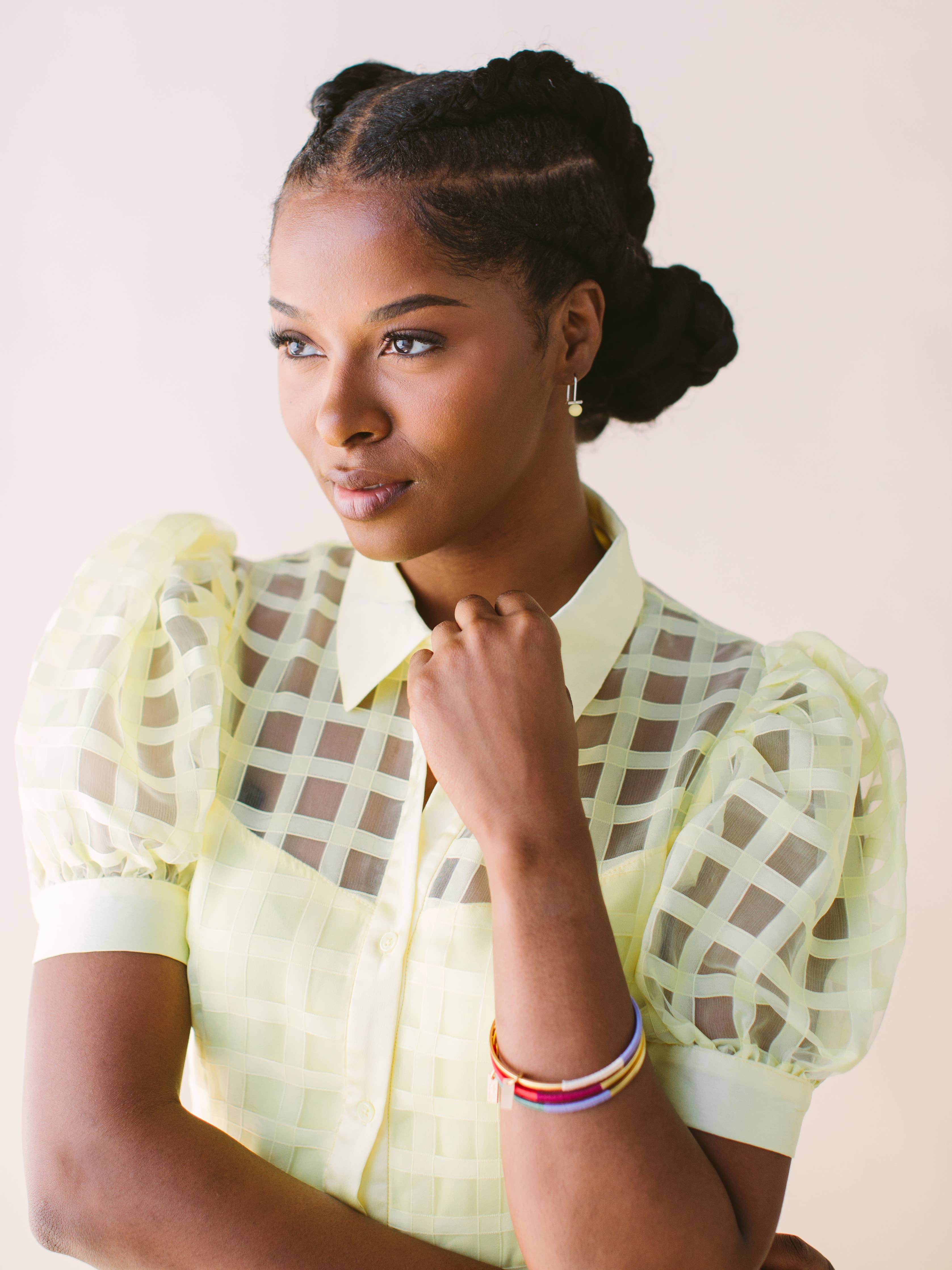 Wrapped Circle Bangle