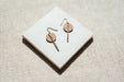 Cedar drop earrings