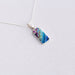 Sparkle Streak Pendant showcasing hand-crafted crystal and silver craftsmanship, perfect for elegant layering or stand-alone style.