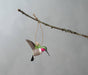 Hummingbird wood ornament