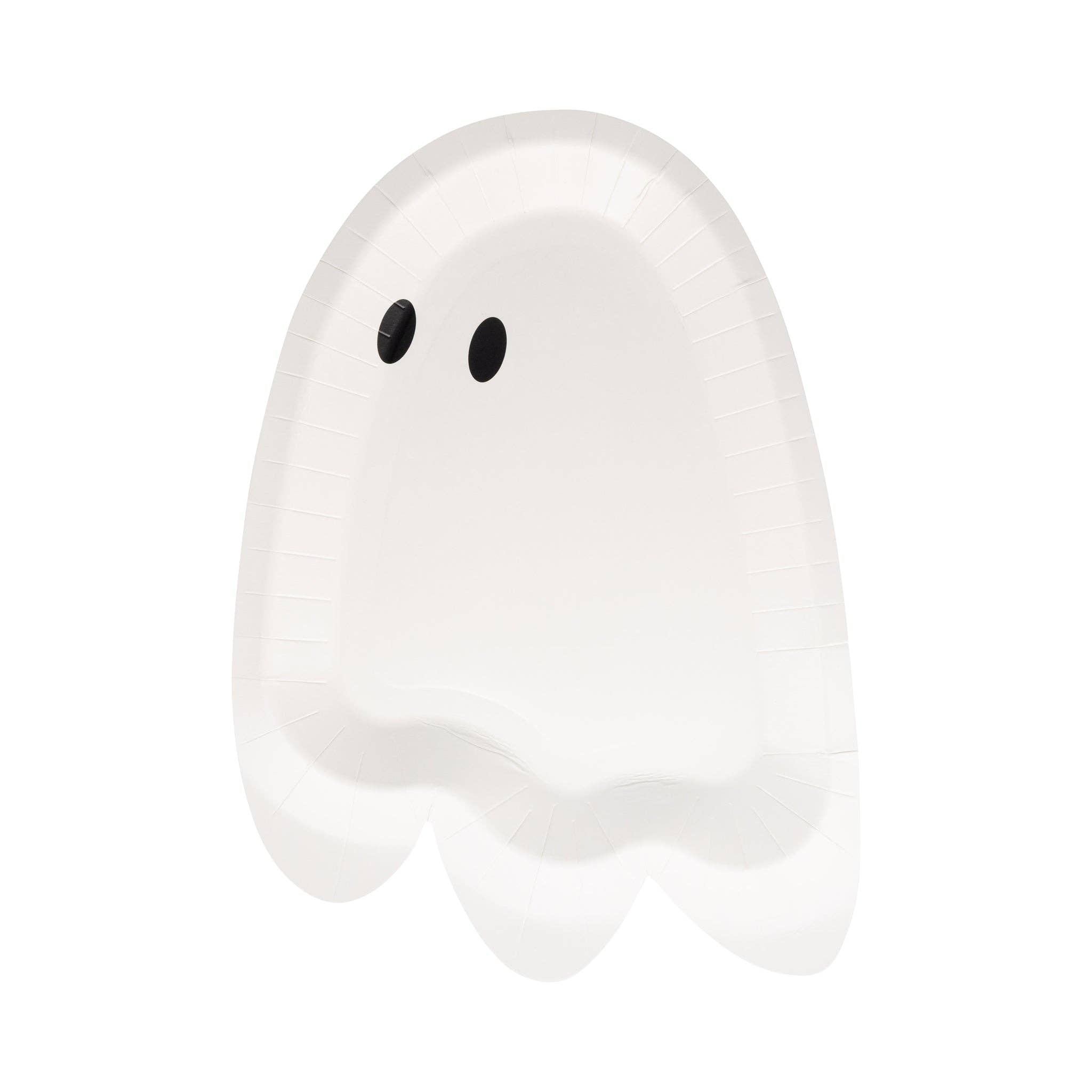 Ghost Shaped Paper Plates