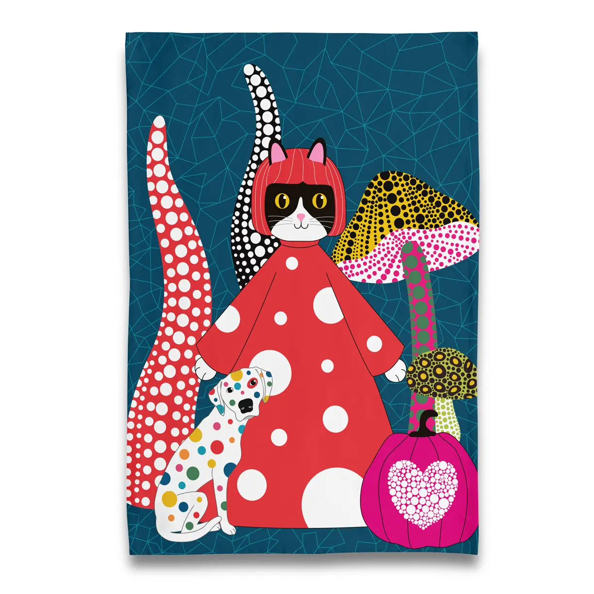 Museum Collection Kitty Cat Tea Towels