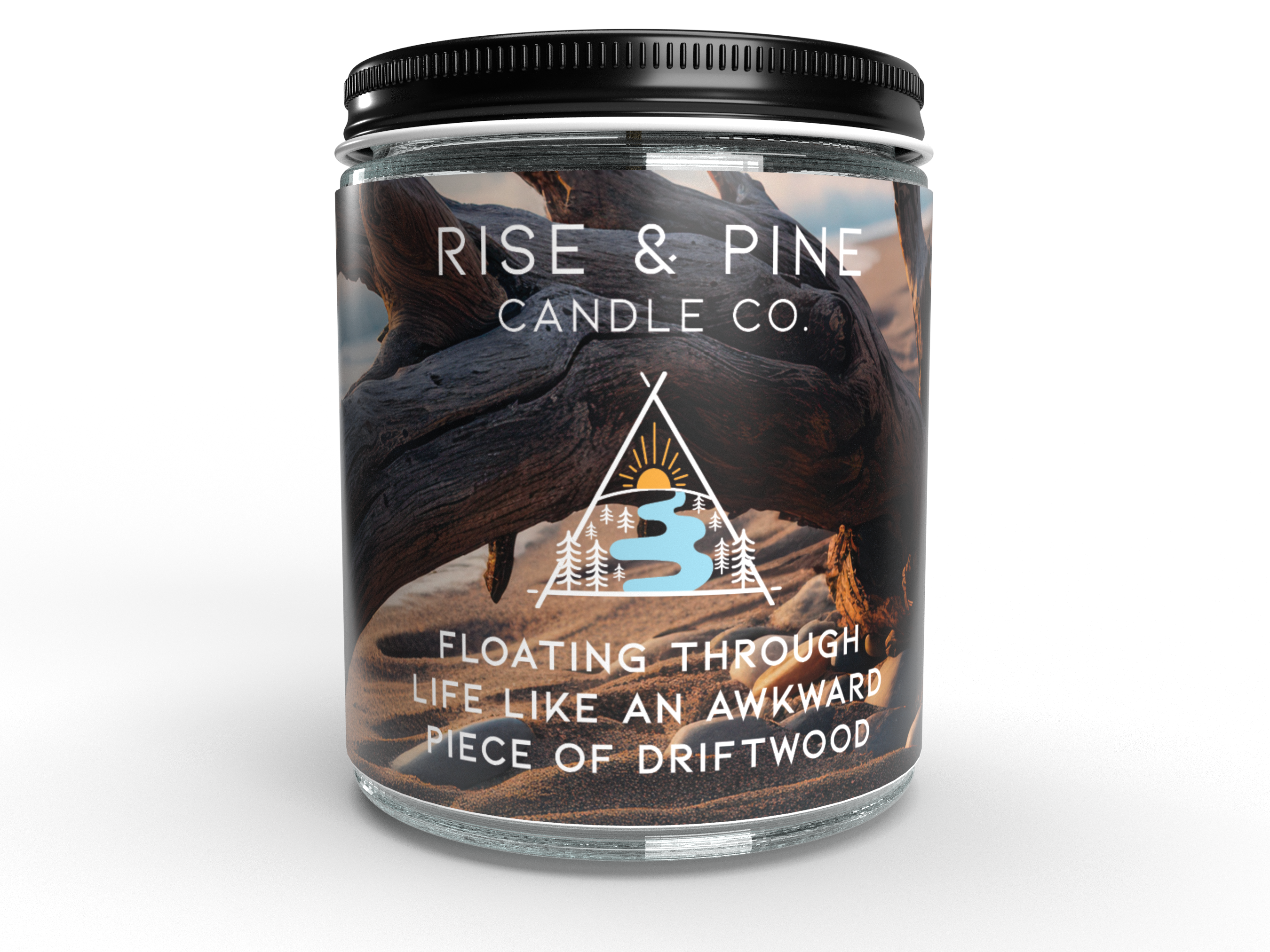 Driftwood Soy Wax Candle - 9oz