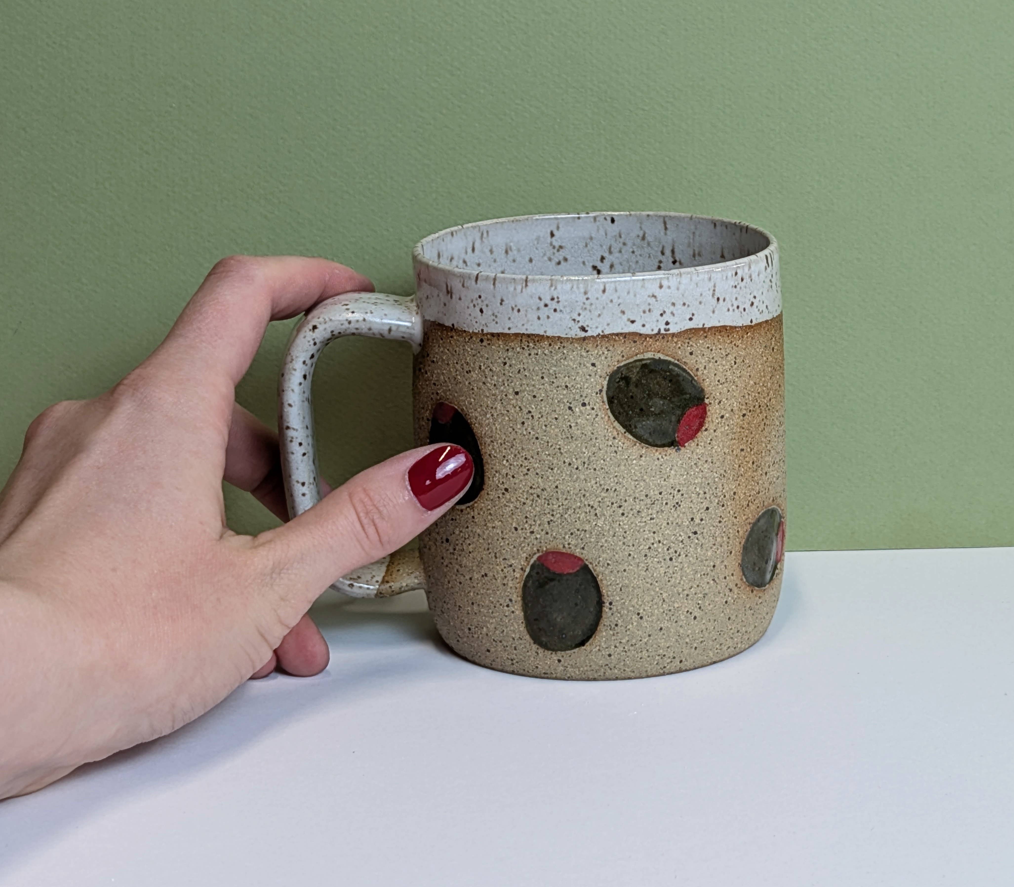 Olive Ceramic Mug