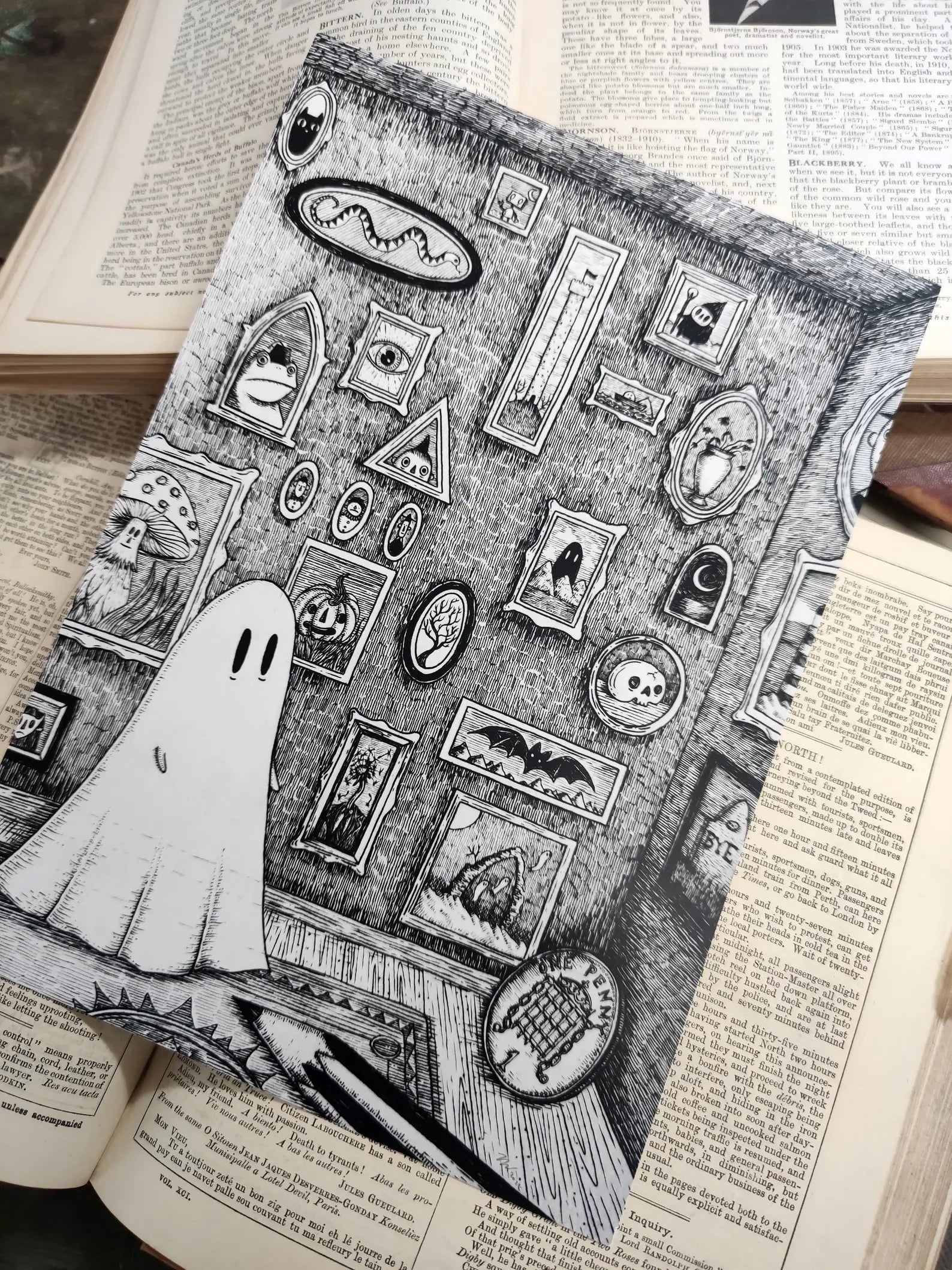 ghost gallery art print