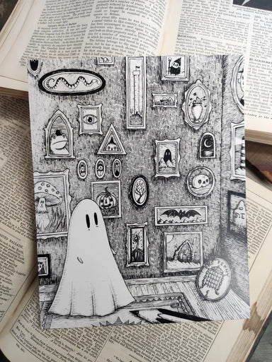 ghost gallery art print