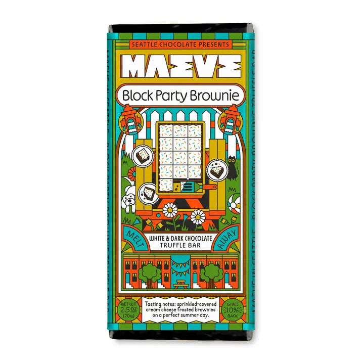 Seattle Chocolates Maeve Truffle Bars | Assorted Flavors