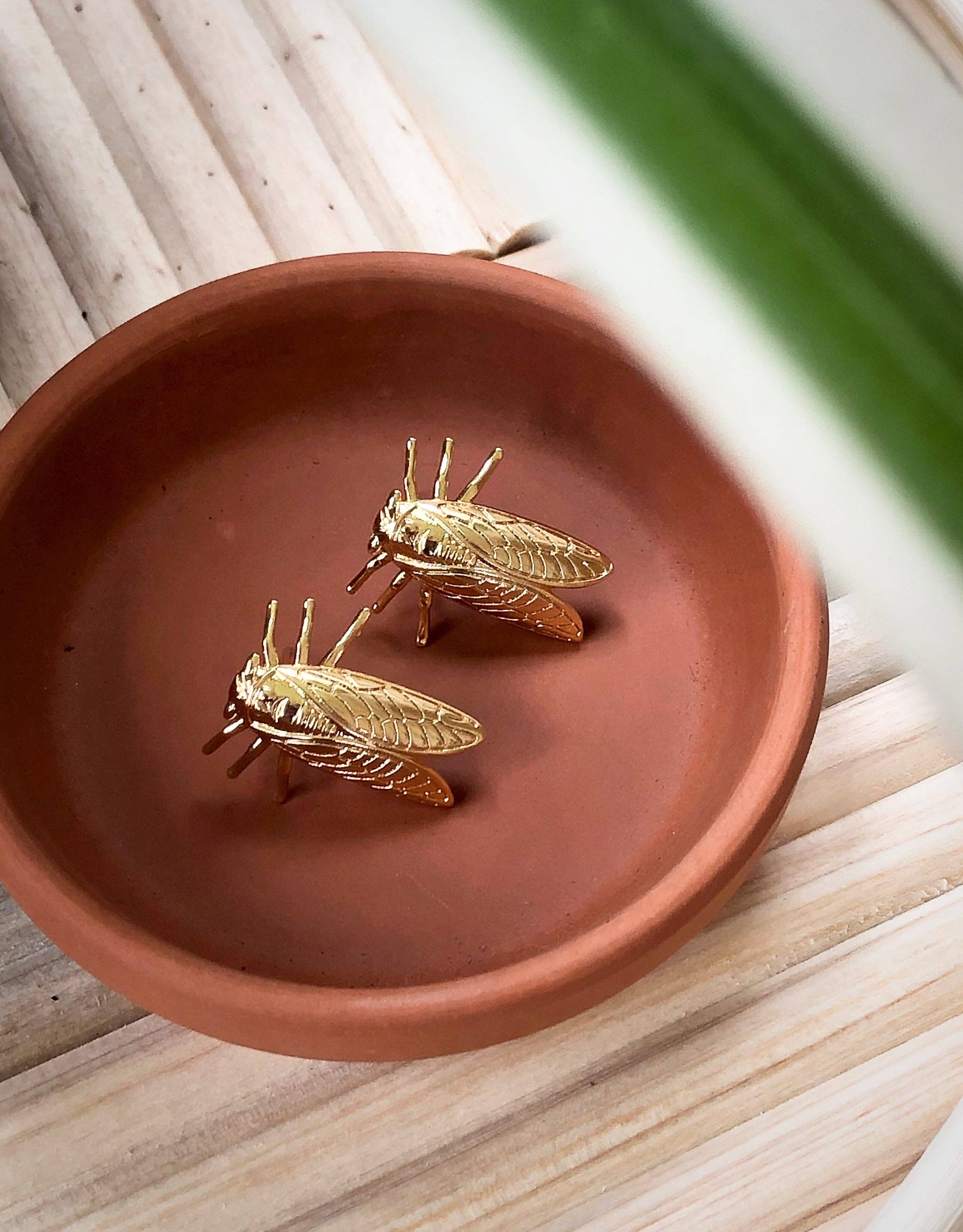 Cicada Earrings