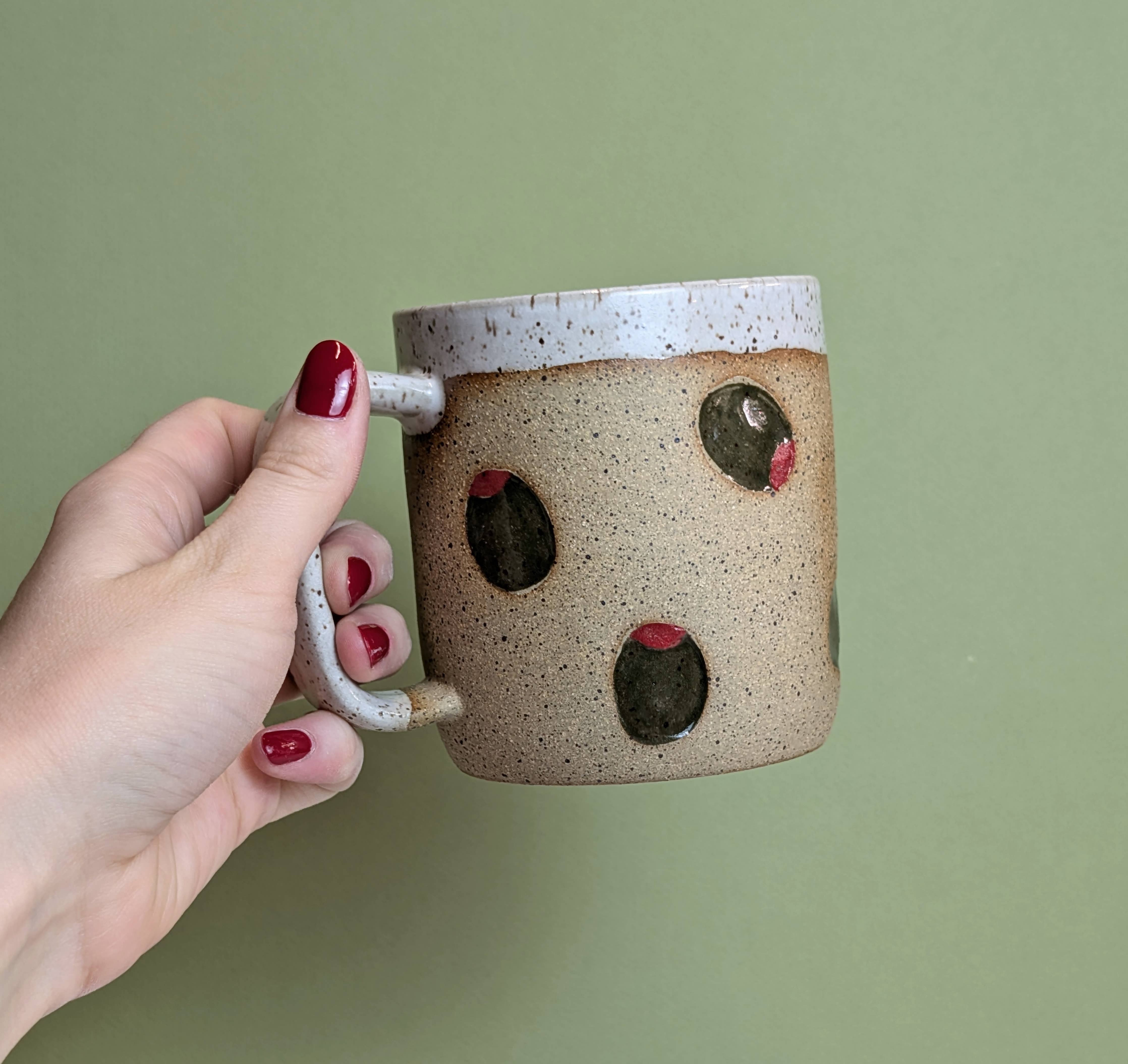 Olive Ceramic Mug