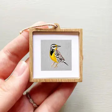 Tiny Watercolor Framed Print | 1" Animals