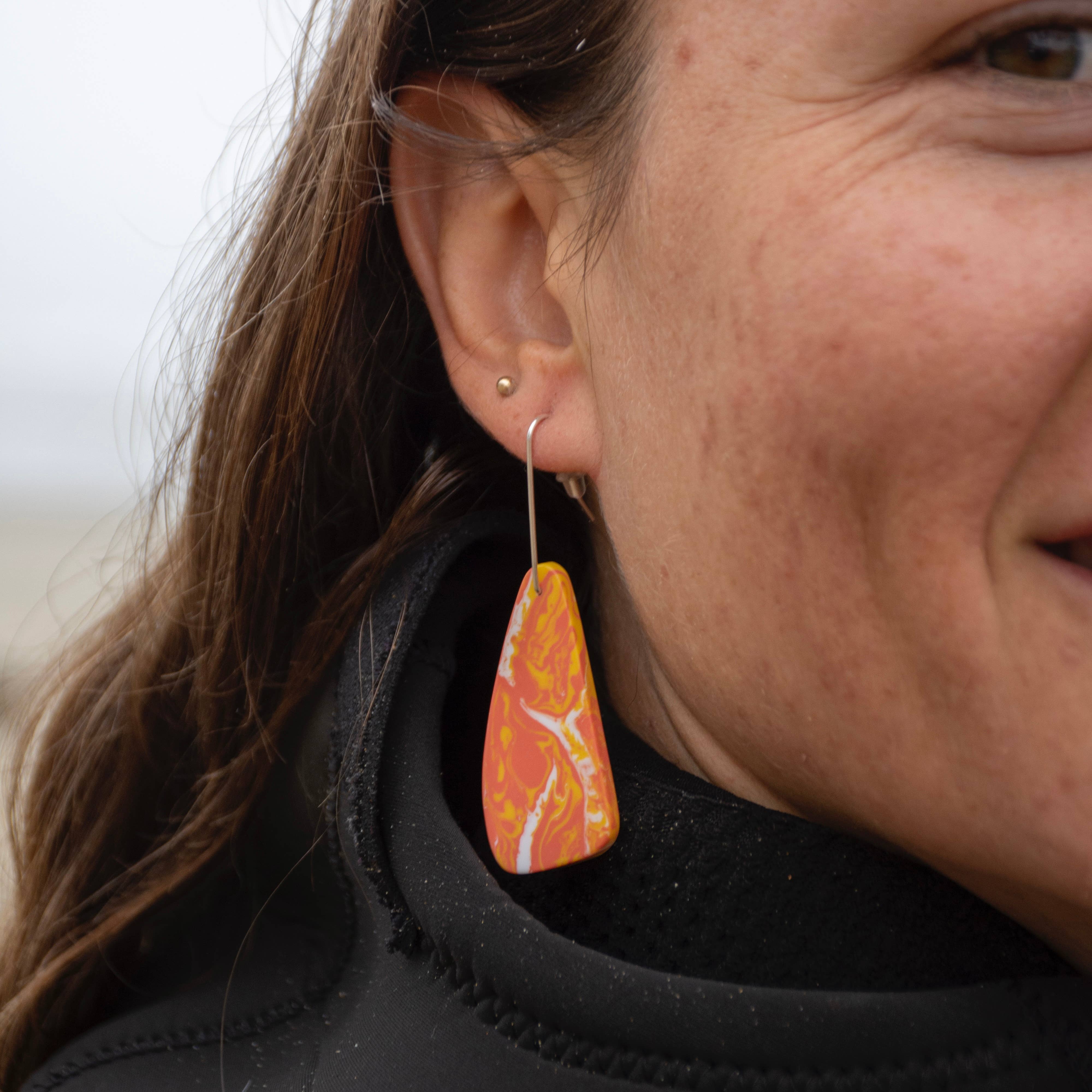 Surf Gems Large Earrings