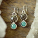 Astra Crushed Gemstone Bubbles drop Earrings
