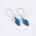 Crystal & Silver Petite Seed Earrings, delicately crafted with hand-finished details, showcasing botanical elegance ideal for layering or solo wear.