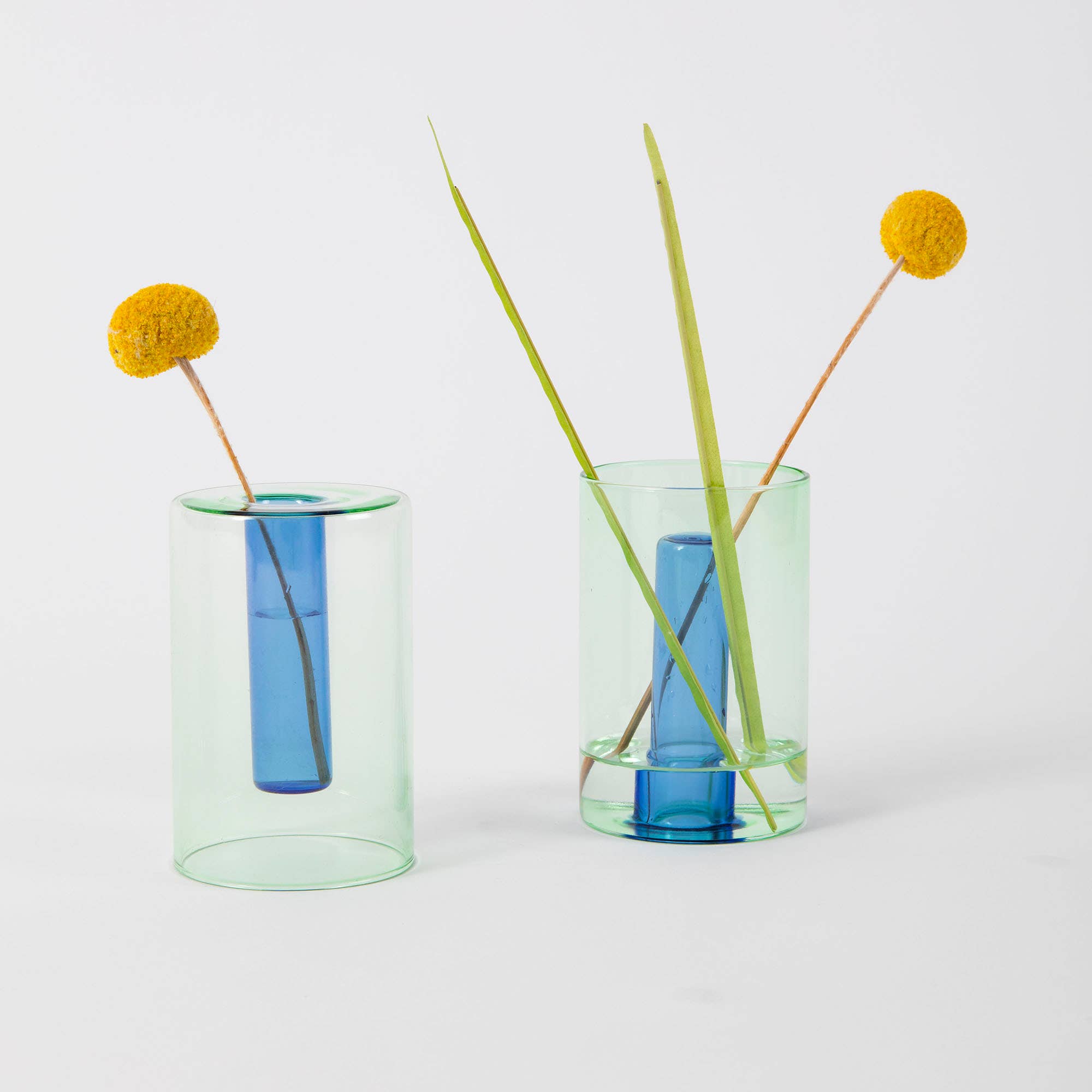 Reversible Glass Vase - Small