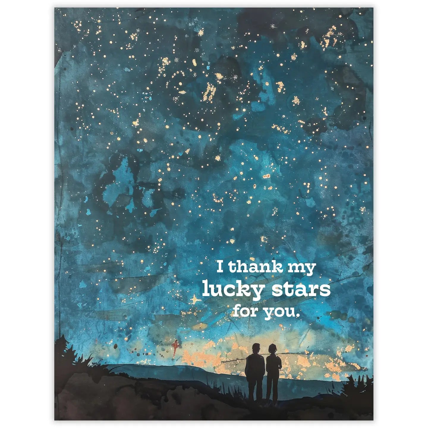 Delightful artwork from the Waterknot Card Collection showcasing the beauty of friendship and the outdoors.