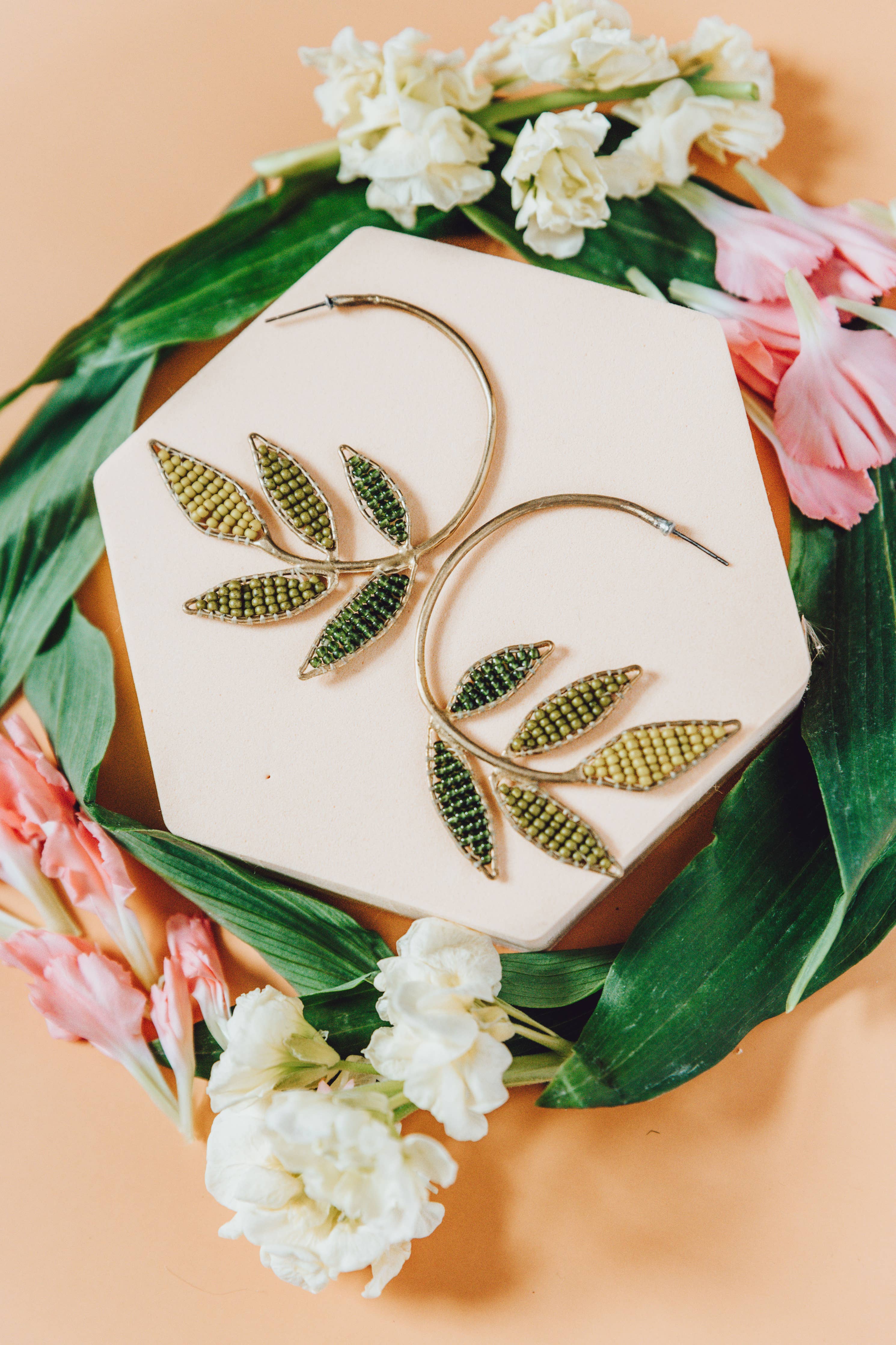 Summer Feuille Hoops