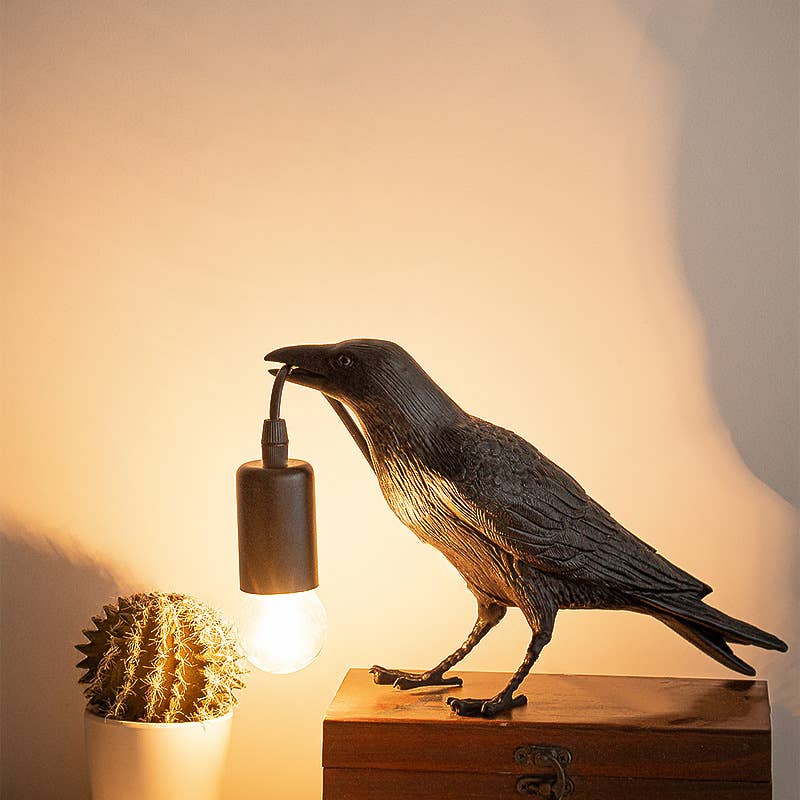 Black Bird Table Lamp | Night Light