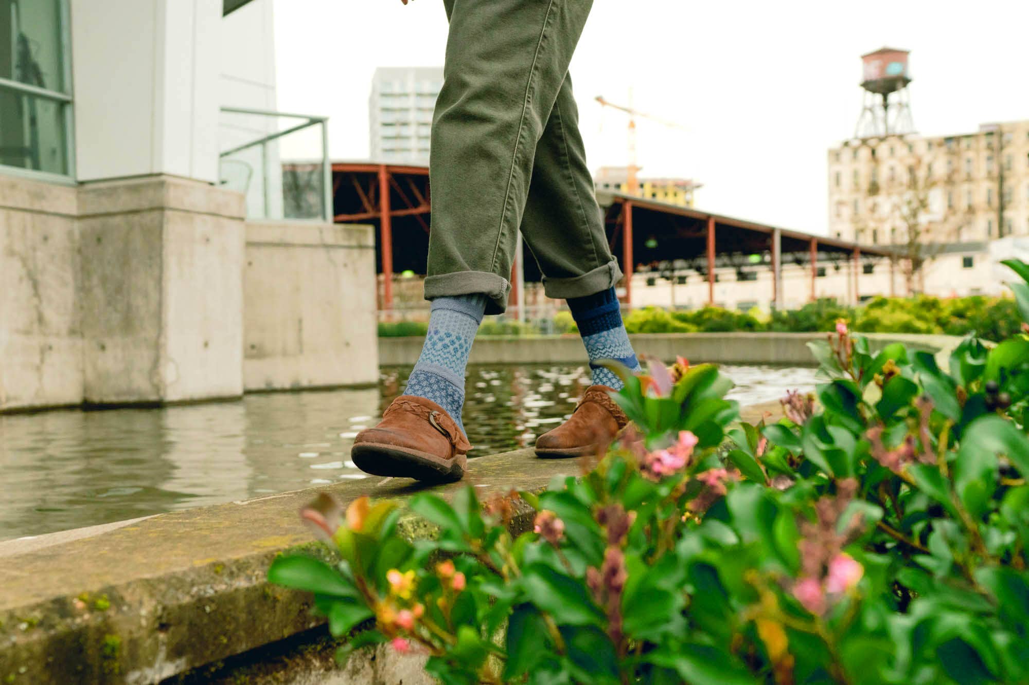 Horizon Crew Socks | Eco-Friendly & Made in the USA
