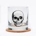 Skull cocktail glass