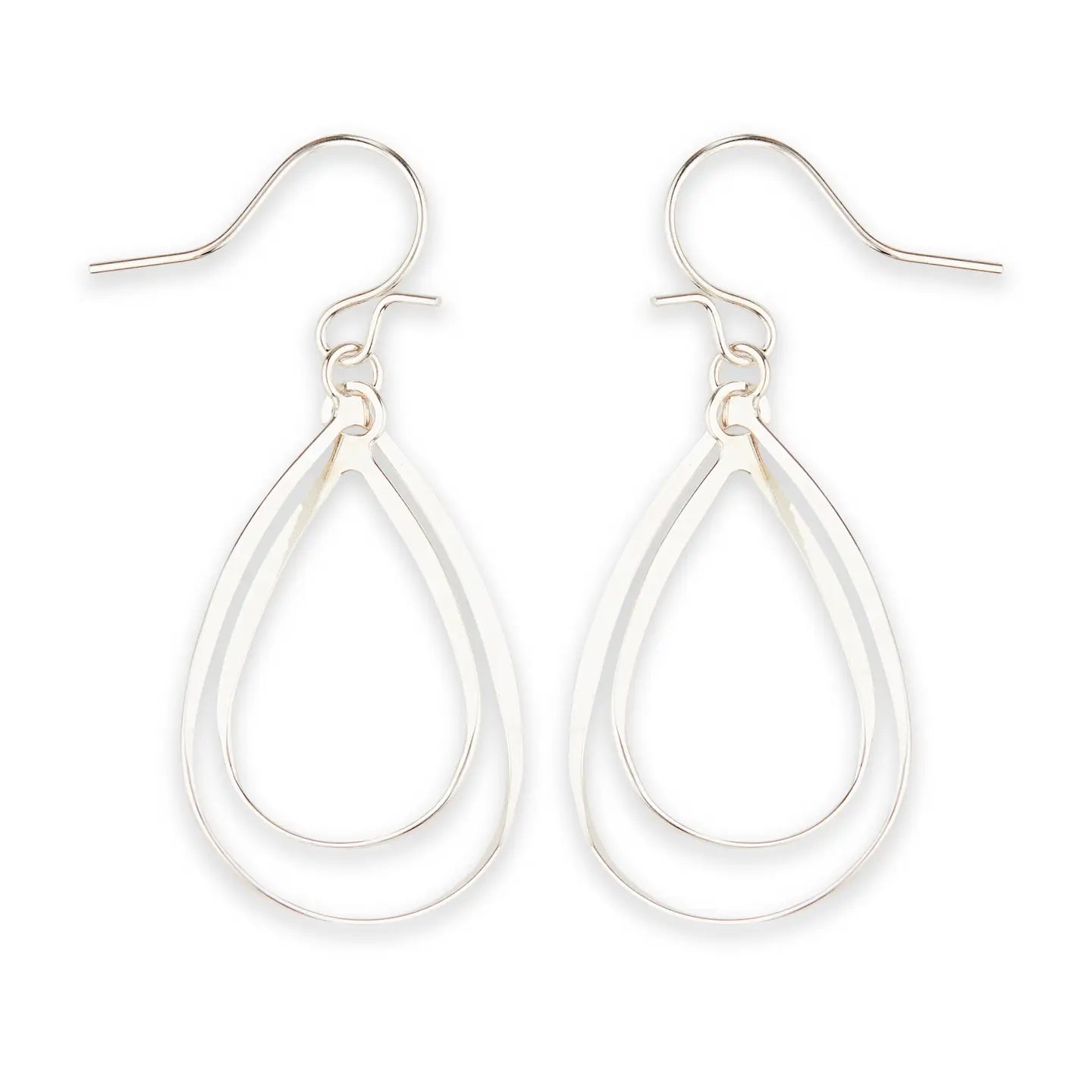 Ribbon Loop Dangle Earring