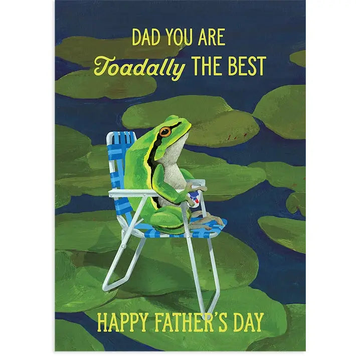 Colorful Father's Day Card from the Father's Day Card Collection featuring a humorous design for the RAD DAD.