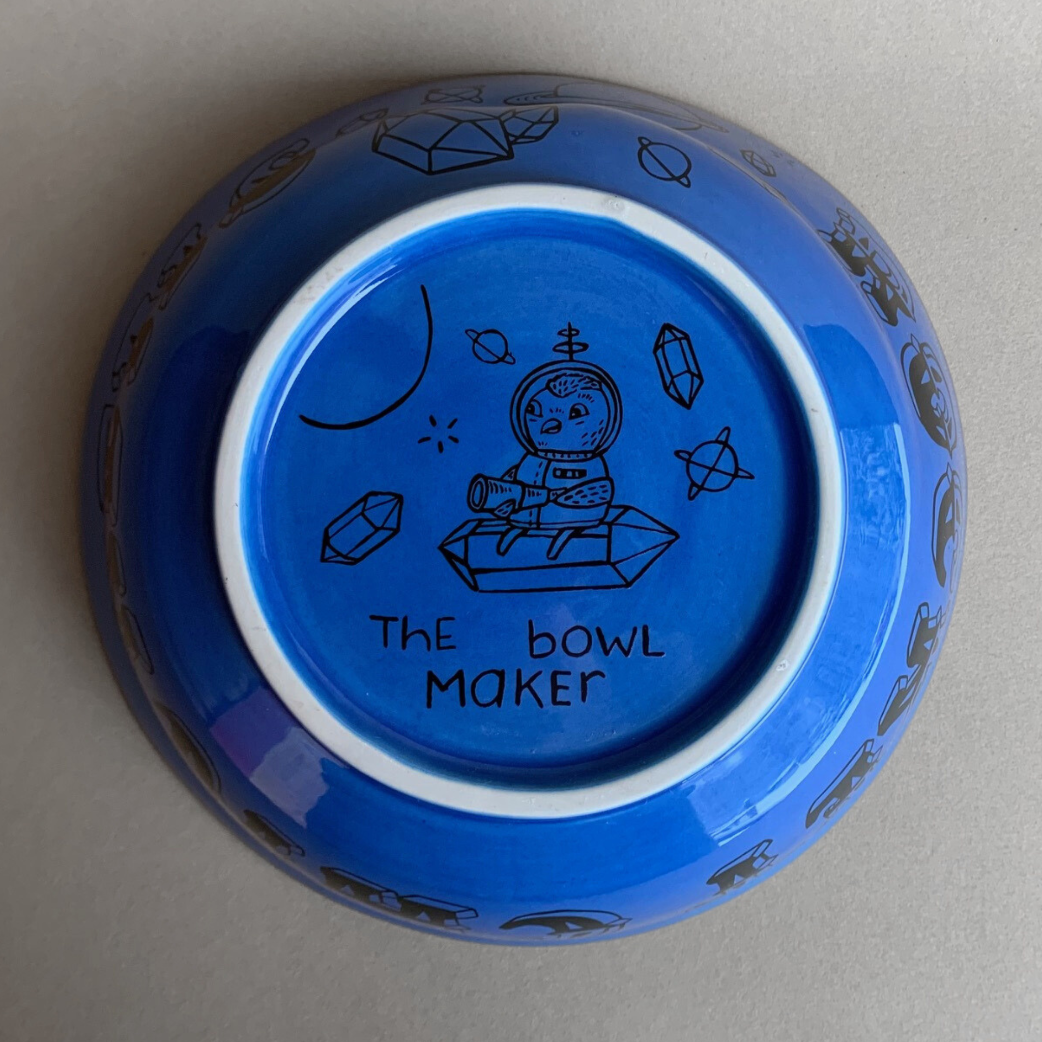 Rocket Chicken - Ceramic Noodle Bowl