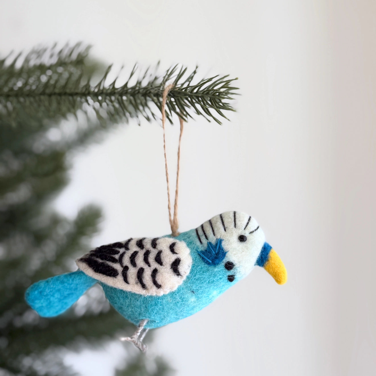 Colorful Felt Bird Ornaments, ideal for festive cheer, adding whimsy to your Christmas tree decorations.