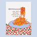 Birthday card with a playful spaghetti illustration and joyful birthday message, created by The Good Twin. Available in The Good Twin Card Collection.