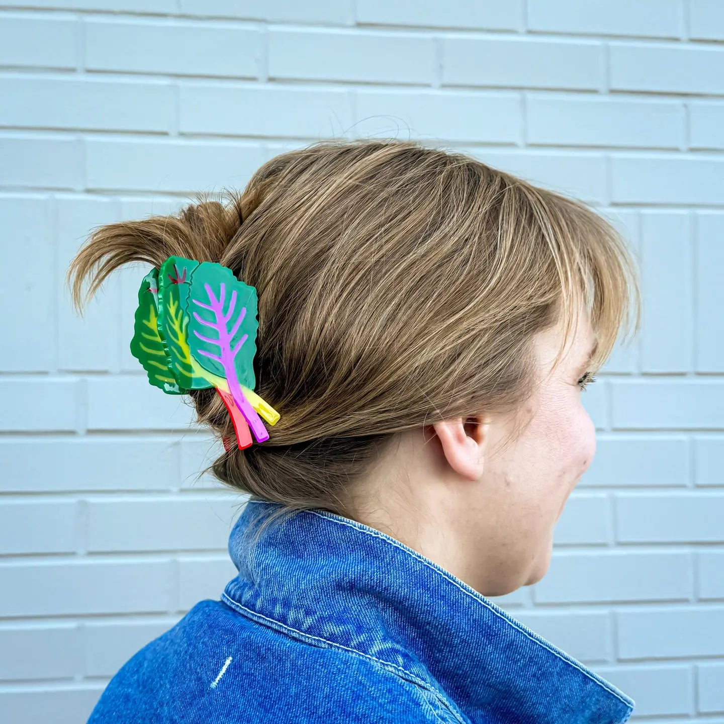 Lettuce hair clip