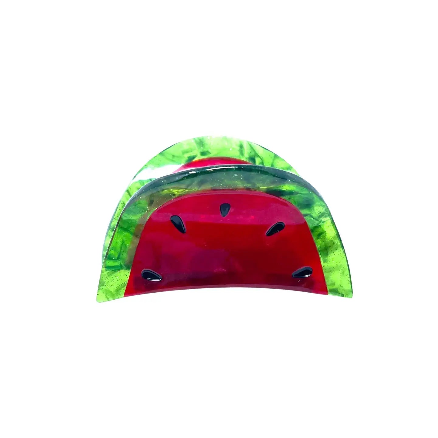 mini watermelon hair clip