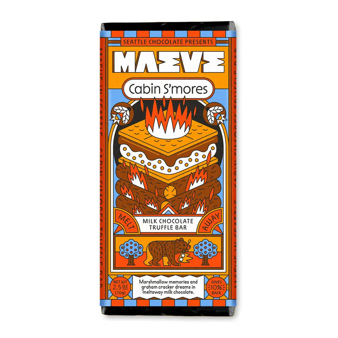 Seattle Chocolates Maeve Truffle Bars | Assorted Flavors