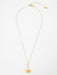 Dazzle with simplicity! The Petite Ginkgo Pendant Necklace flaunts a beautiful golden niobium leaf on a delicate chain, perfect for adding flair without overdoing it.