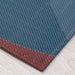 Chilewich Canopy Woven Floor Mat - Raspberry