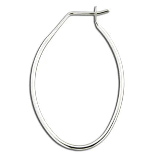 Gauge Hammered Hoop Earrings