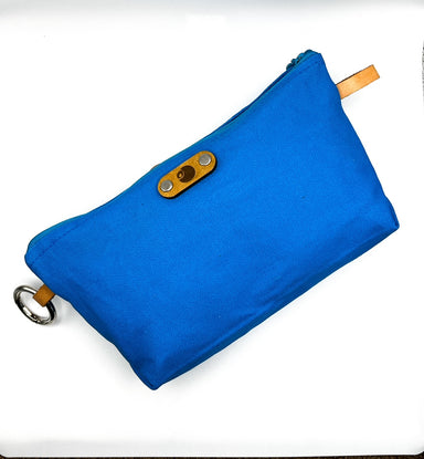 blue pouch
