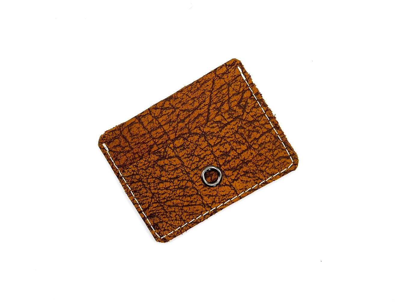 brown leather credit card holder wallet