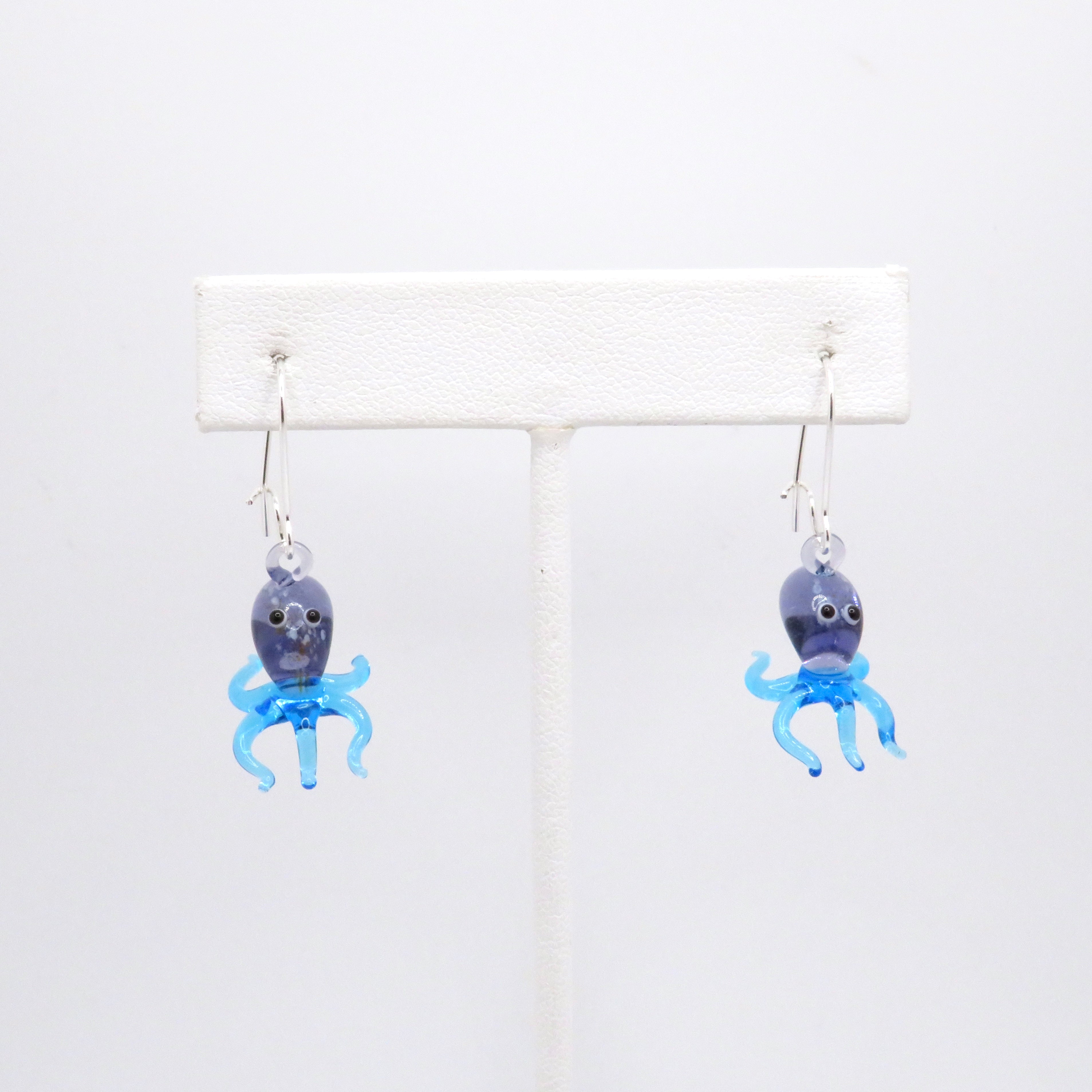 Miniature Glass Earrings | Sea Creatures