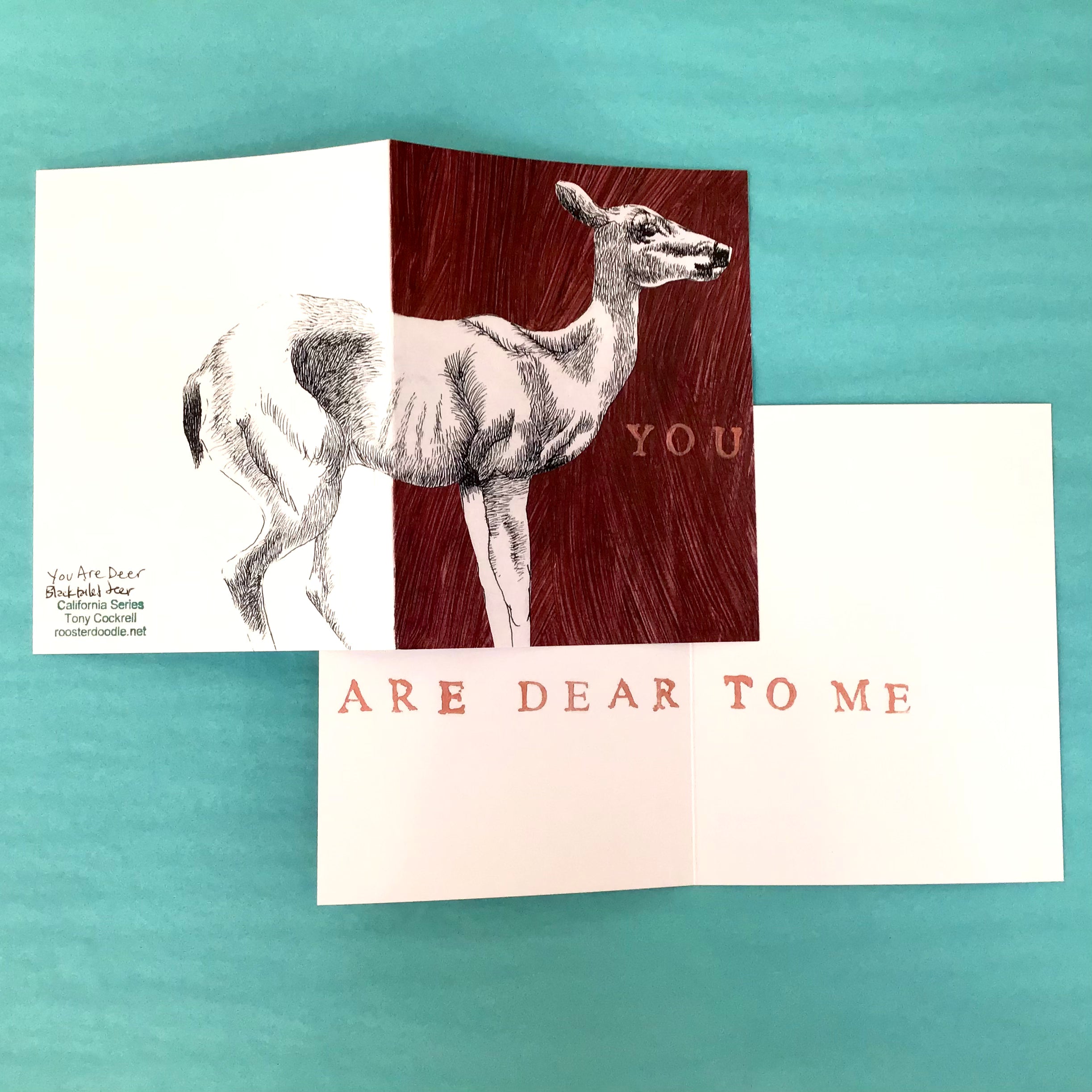 You are Dear to me Greeting Card