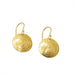 gold Rose drop Earrings